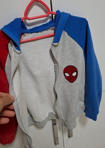 Kapüşonlu Fermuarlı Erkek Çocuk Sweatshirt - Görsel 4