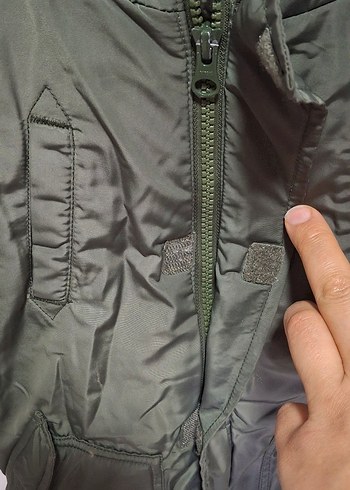 LC Waikiki Koyu Yeşil Fermuarlı Erkek Çocuk Mont