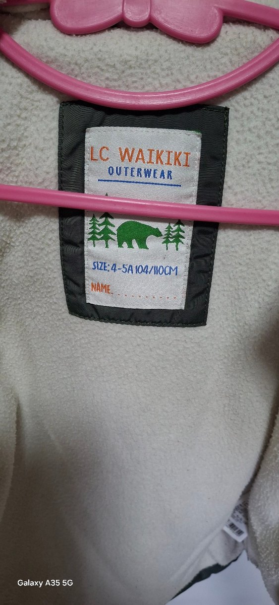 Koyu Yeşil Fermuarlı Erkek Çocuk Mont - Görsel 3