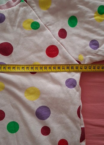 Renkli Puantiyeli Bebek Uyku Tulumu - Görsel 5