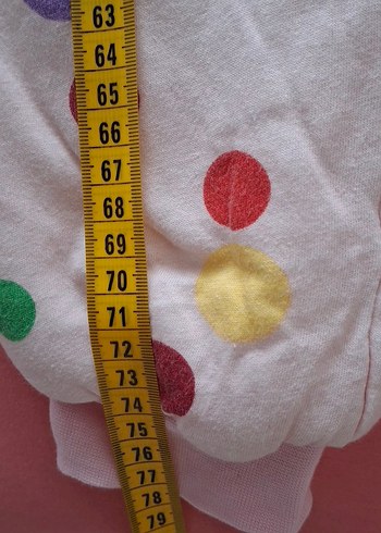 Renkli Puantiyeli Bebek Uyku Tulumu - Görsel 6