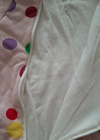 Renkli Puantiyeli Bebek Uyku Tulumu - Görsel 4