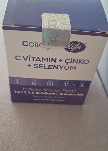 C Vitamini, Çinko ve Selenyum İçeren Kollajen Peptit - Görsel 2