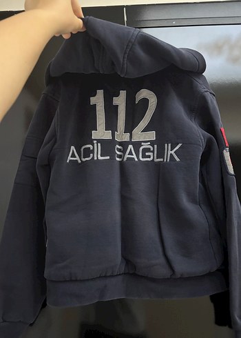 Diğer Kapüşonlu 112 att paramedik hırka