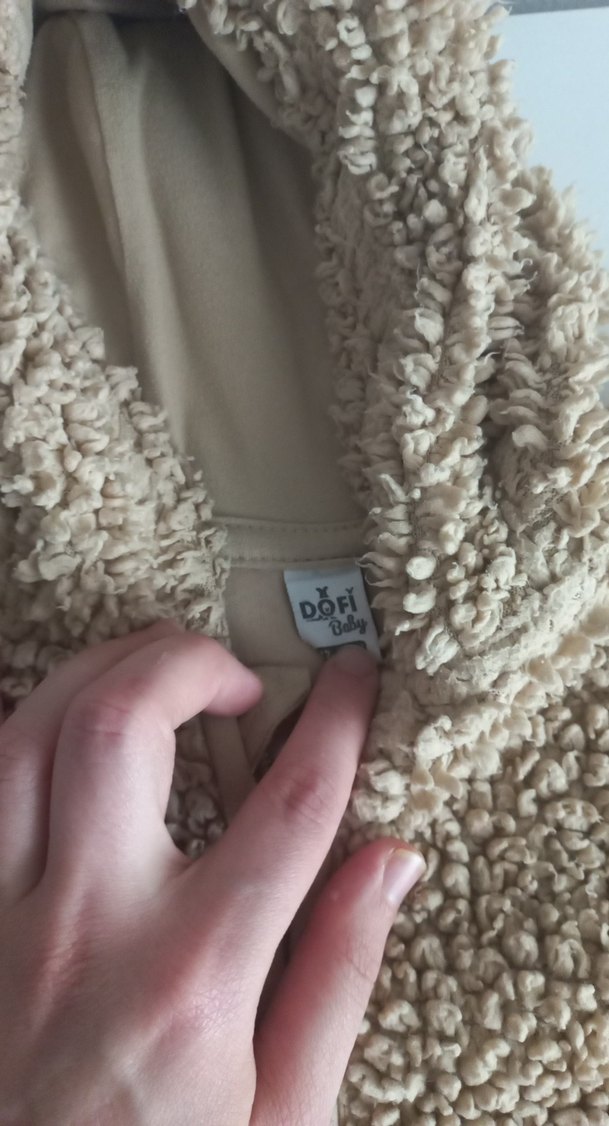 Kahverengi Kürklü Bebek Tulumu - Görsel 2