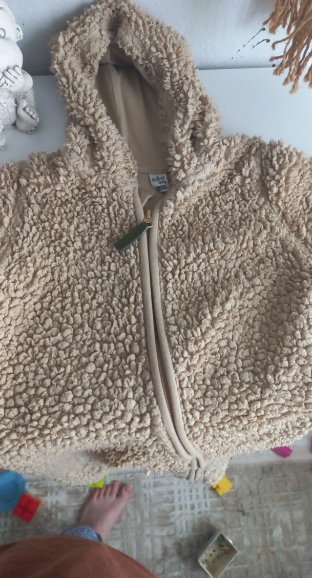 Kahverengi Kürklü Bebek Tulumu - Görsel 3