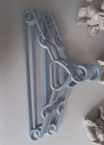 MAVİ Plastik bebek Askı Seti - Görsel 2