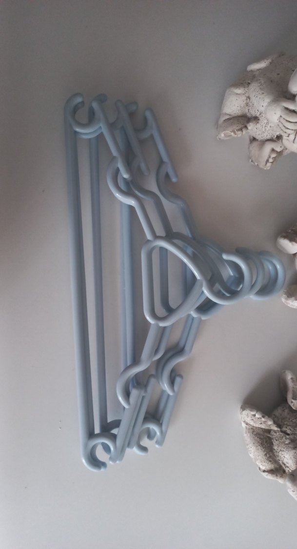 MAVİ Plastik bebek Askı Seti - Görsel 2