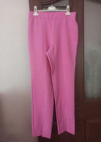 Diğer Pembe Kadın Kumaş Pantolon