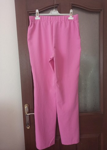 Pembe Kadın Kumaş Pantolon