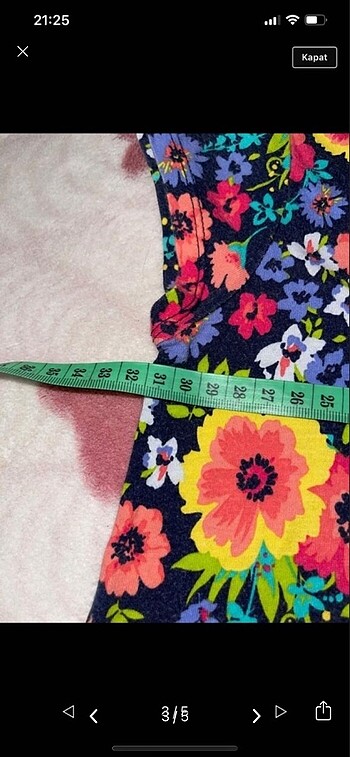 4 Yaş Beden Kız çocuk elbise