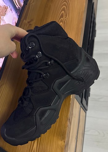 Siyah Bağcıklı Erkek Biker Bot - Görsel 4