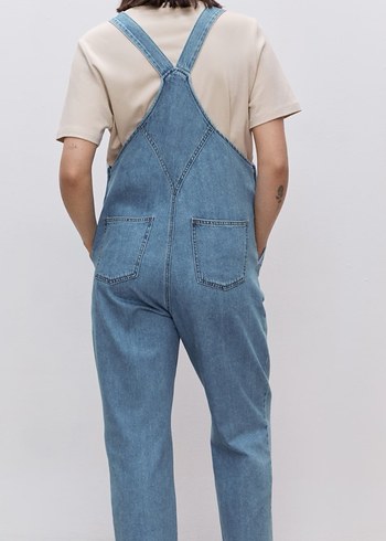 Mango Mango Denim hamile Kadın Tulum