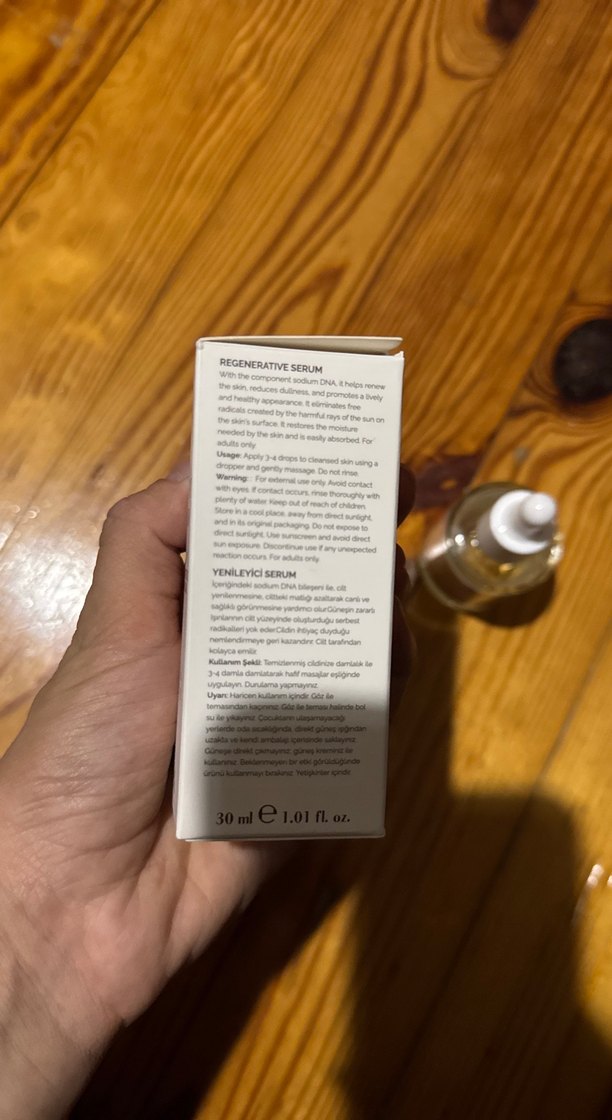 Salvex Regeneratif Anti-Aging Serum somon DNA - Görsel 3