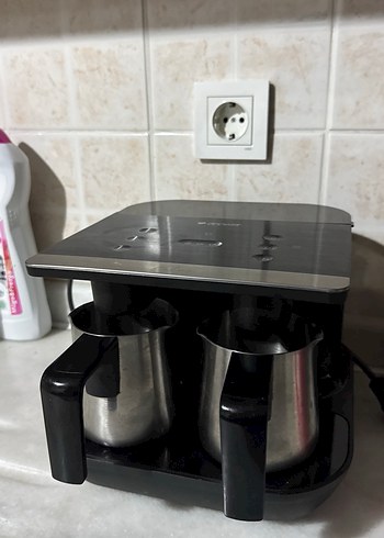 Arçelik Siyah Çift Demlikli Kahve Makinesi - Görsel 3