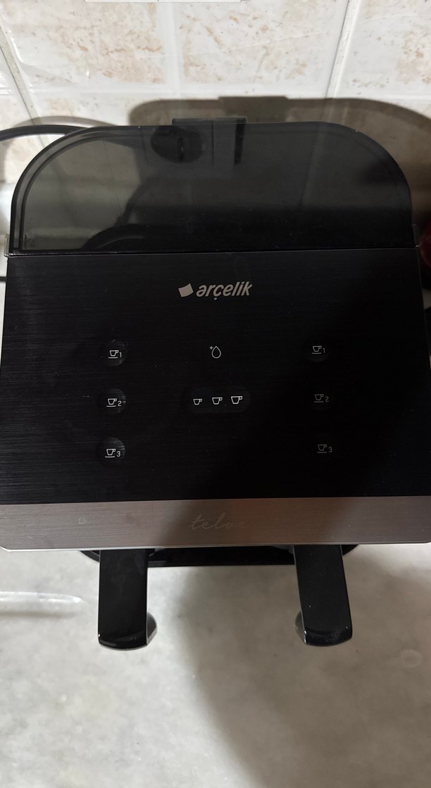 Arçelik Siyah Çift Demlikli Kahve Makinesi - Görsel 2