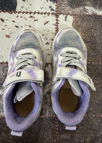 Kız Çocuk Mor Batik Spor Ayakkabı - Görsel 6