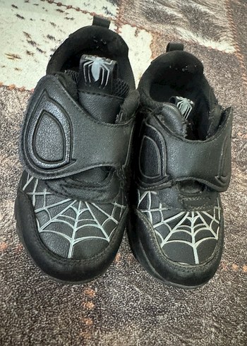Erkek Çocuk Siyah Örümcek Desenli Spor Ayakkabı - Görsel 3