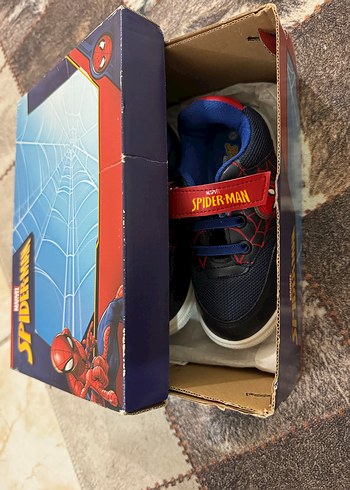 Renkli Spider-Man Erkek Çocuk Spor Ayakkabı - Görsel 7