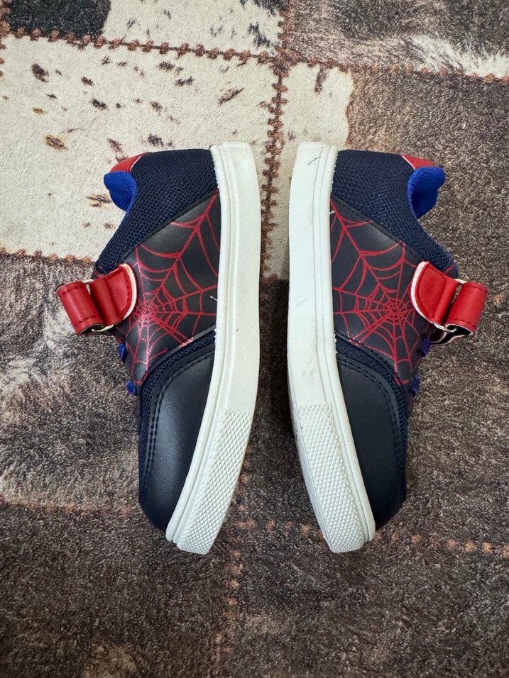 Renkli Spider-Man Erkek Çocuk Spor Ayakkabı - Görsel 4
