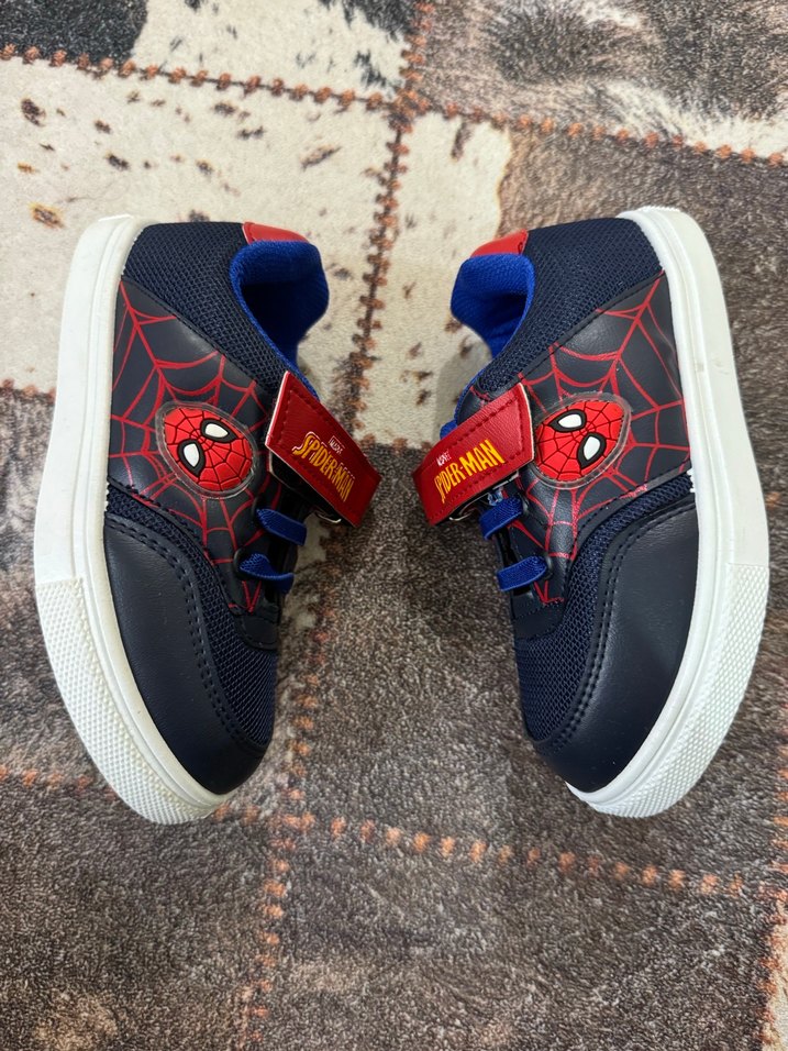 Renkli Spider-Man Erkek Çocuk Spor Ayakkabı - Görsel 3