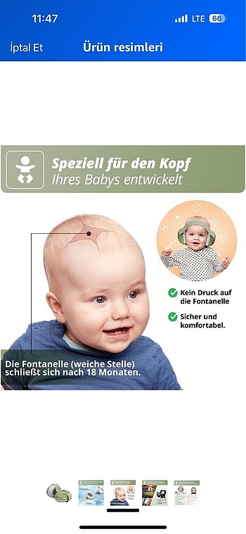 Beden Bebek uçak gürültü kulaklığı