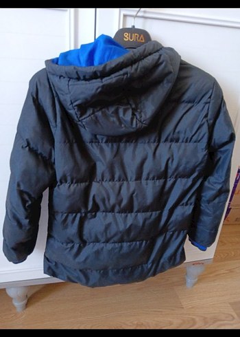 Fermuarlı Lacivert Erkek Çocuk Mont - Görsel 6