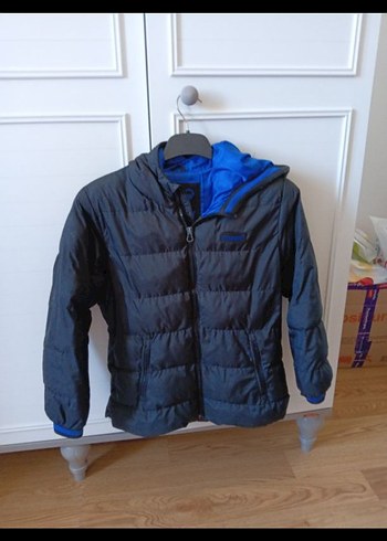 Fermuarlı Lacivert Erkek Çocuk Mont - Görsel 7