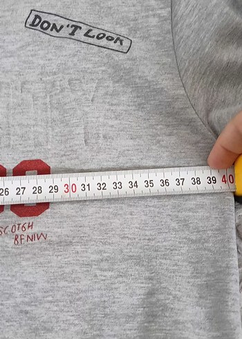 Gri Erkek Çocuk Sweatshirt, Bisiklet Yaka, Uzun Kollu - Görsel 3