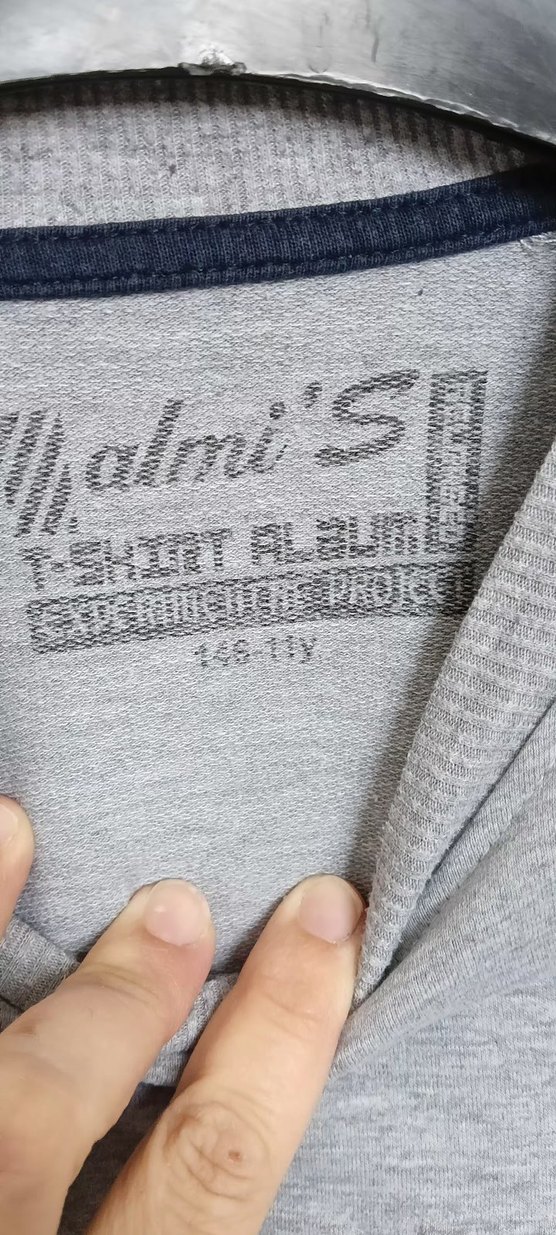 Gri Erkek Çocuk Sweatshirt, Bisiklet Yaka, Uzun Kollu - Görsel 5