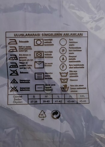 Acık mavi Erkek uzun Kollu Gömlek - Görsel 5