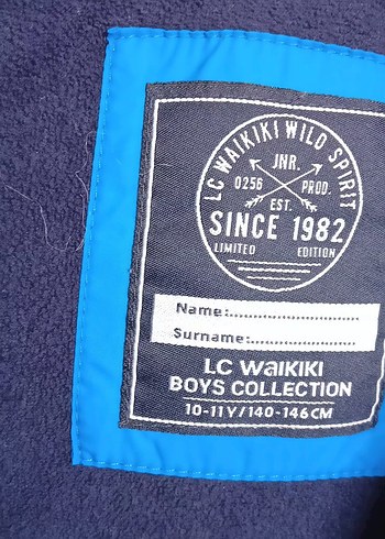 Erkek Çocuk Mavi Fermuarlı Mont - Görsel 2