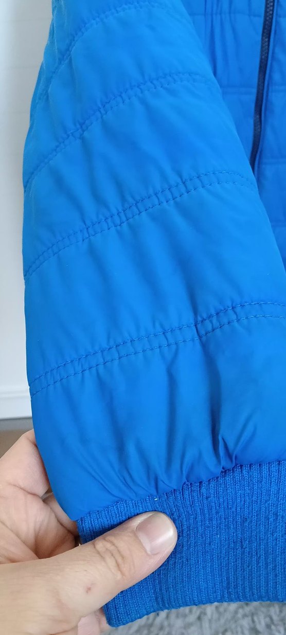 Erkek Çocuk Mavi Fermuarlı Mont - Görsel 4