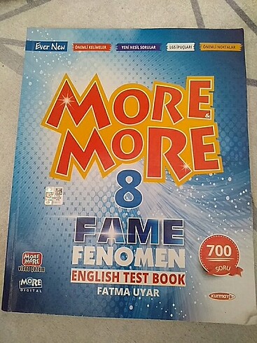 More more 8 fame English test book 8