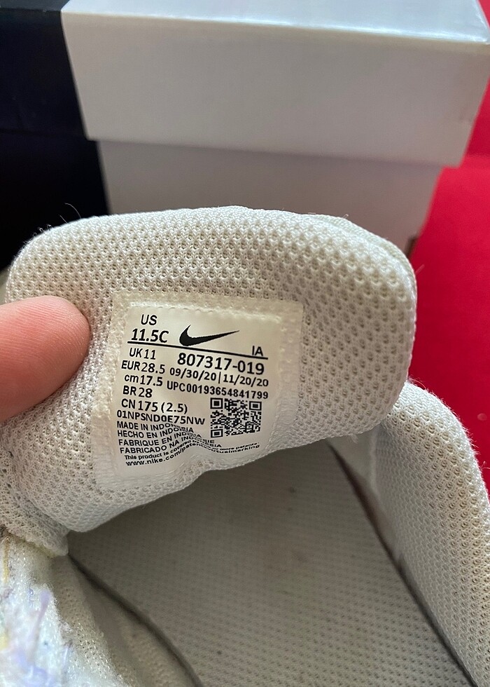 Nike çocuk spor ayakkabı - Görsel 2