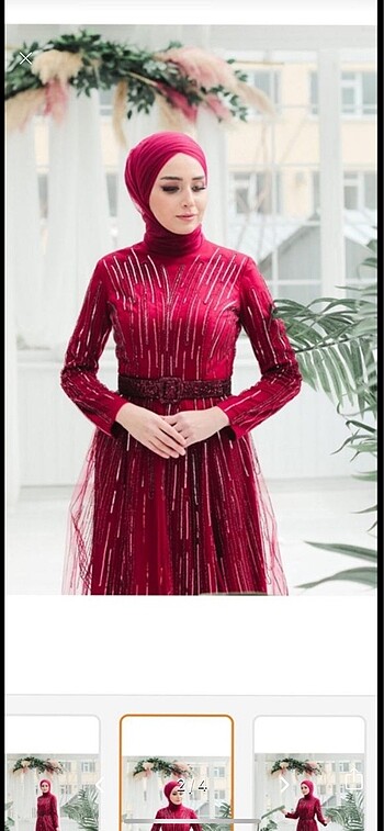 Minel aşk tesettür abiye - Görsel 3