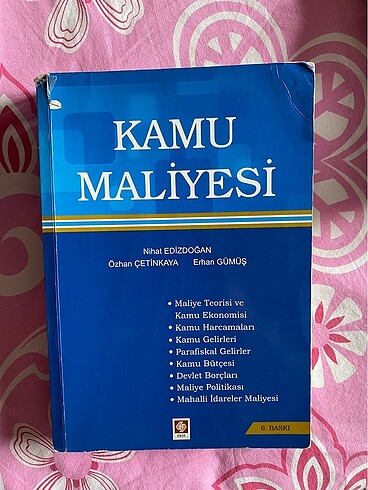 kamu maliyesi kitap