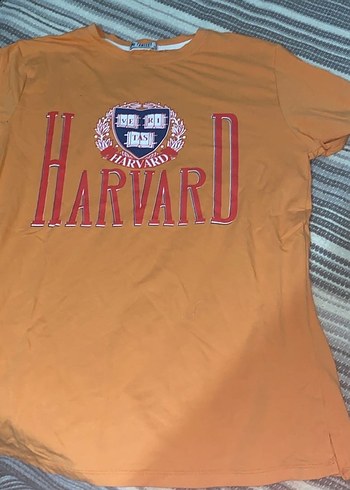 Erkek Harvard Baskılı Tişört