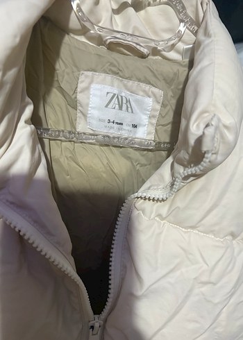 Zara cocuk Fermuarlı Kolsuz Yelek - Görsel 3