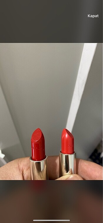Guerlain ruj 4 adet