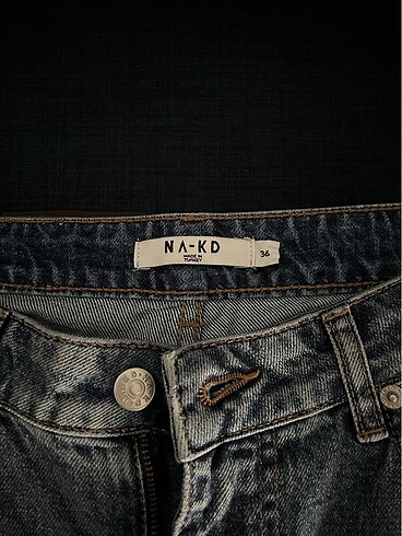 36 Beden NA-KD Kot Pantolon Jean 36 S