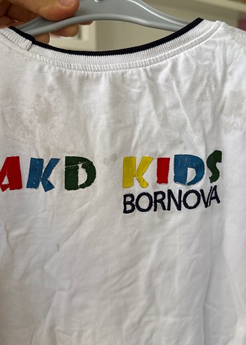 Akd kids Beyaz Baskılı Uzun Kollu Çocuk Atlet - Görsel 2