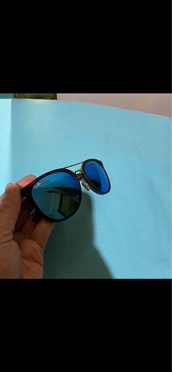 Beden mavi Renk Orjinal Rayban 4285 601 S 55 ekartman güneş gözlüğü.