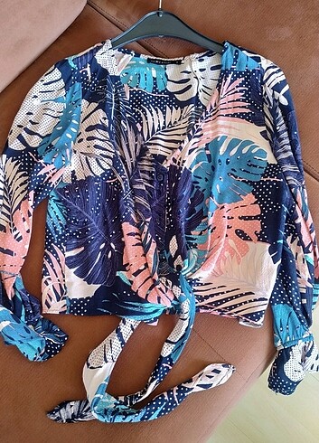 Bağlamalı gömlek  - Görsel 3