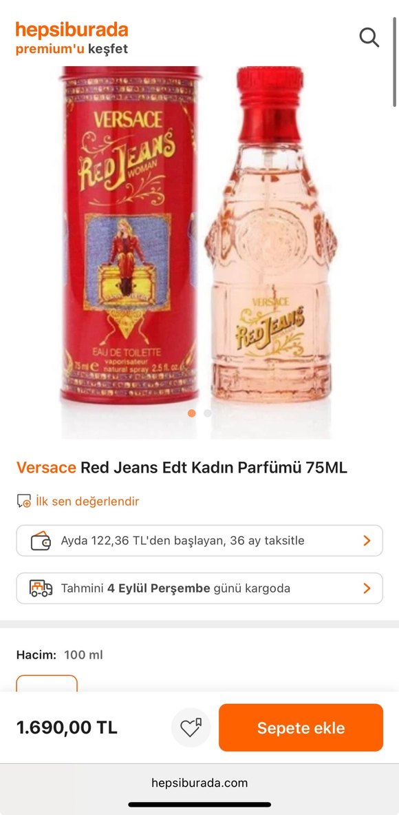 Versace Red Jeans Kadın Parfümü - Görsel 4