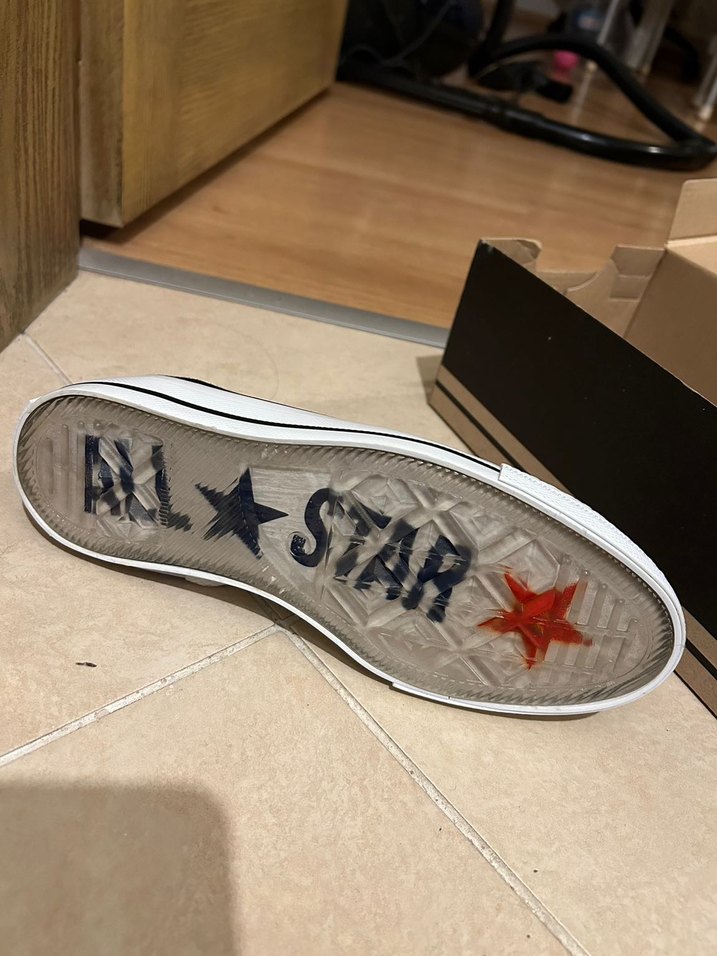 Siyah Converse Kadın Spor Ayakkabı - Görsel 3
