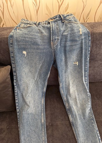 Bershka Mom Jean - Görsel 3