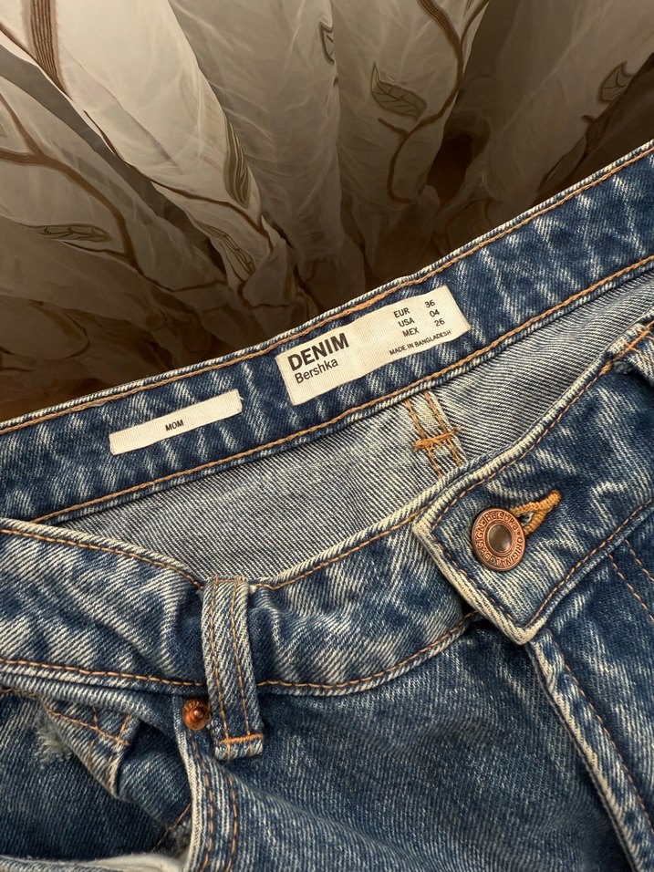 Bershka Mom Jean - Görsel 4