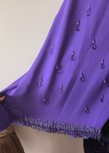 l Beden mor Renk Senna desing ikili takım