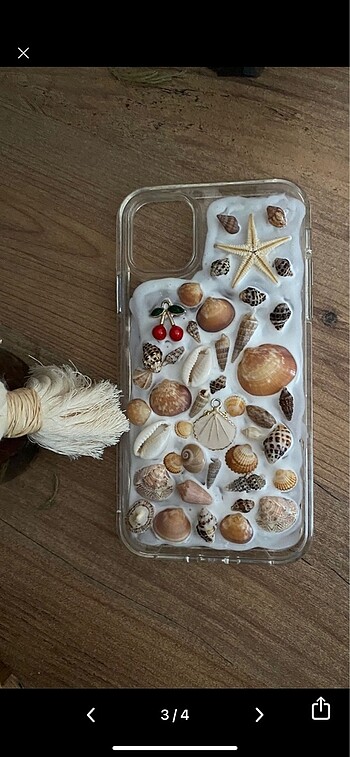 iPhone 11 deniz kabuklu kılıf
